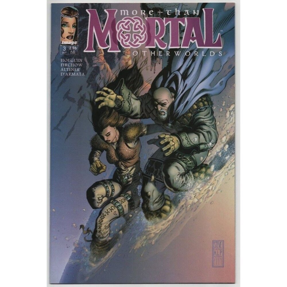 More Than Mortal Otherworlds 3 Image Comics 1999 FN- 5.5 Steve Firchow Cover A